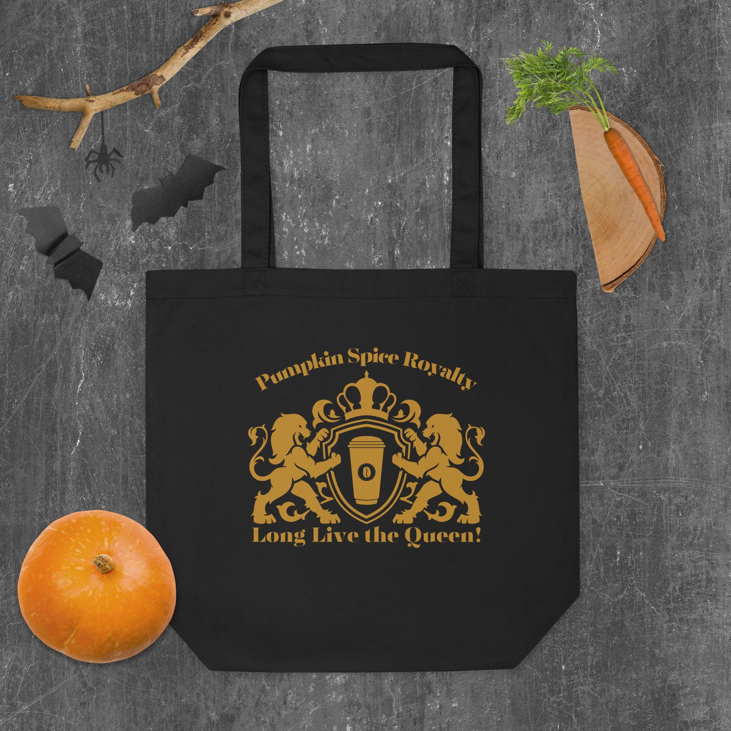 Pumpkin Spice Royalty Eco Tote Bag