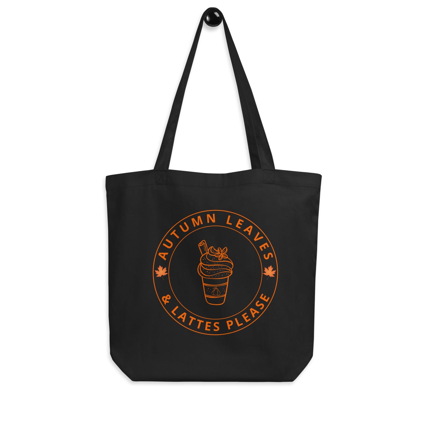 Autumn Leaves and Lattes Please Eco Tote Bag