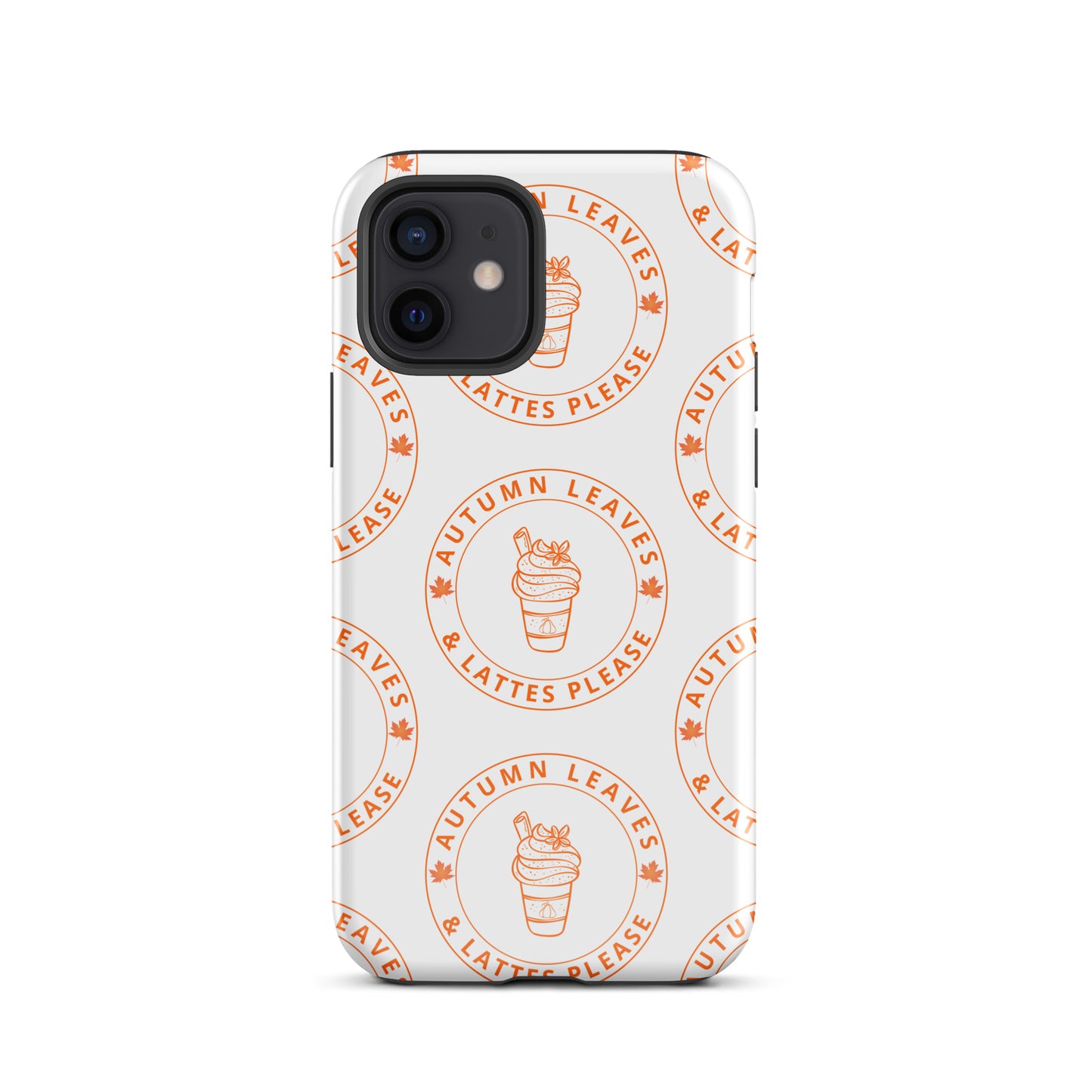 Autumn Leaves and Lattes Please Tough Case for iPhone®