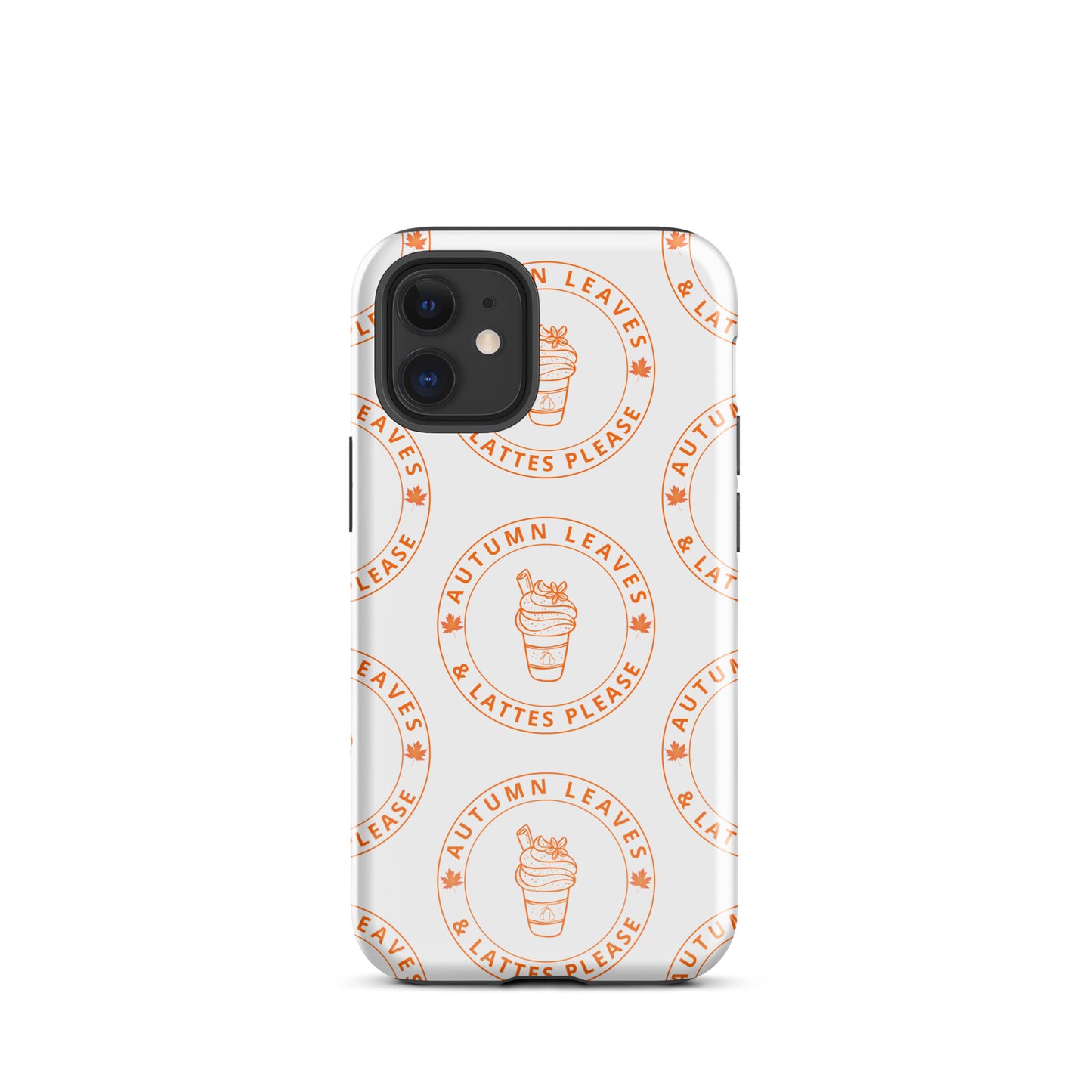 Autumn Leaves and Lattes Please Tough Case for iPhone®