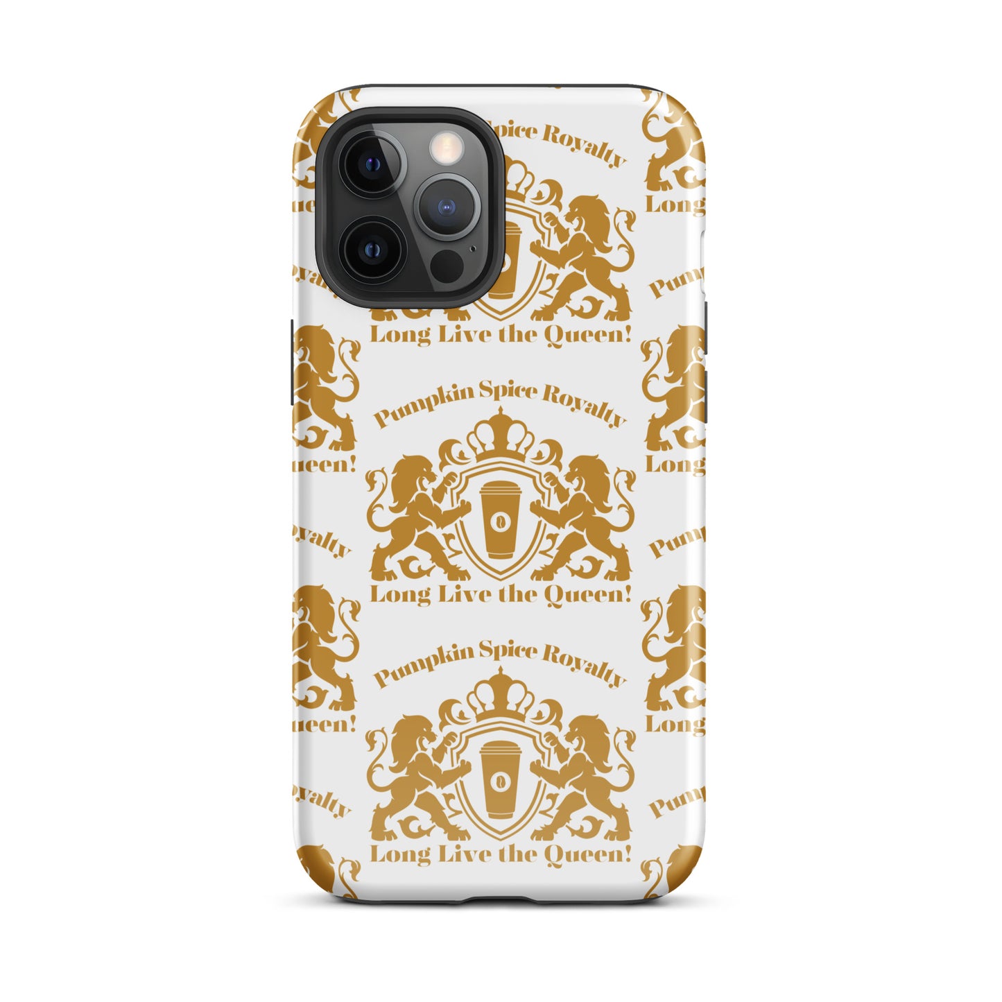 Pumpkin Spice Royalty Tough Case for iPhone®