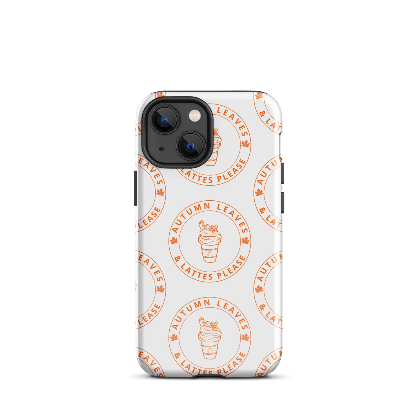 Autumn Leaves and Lattes Please Tough Case for iPhone®