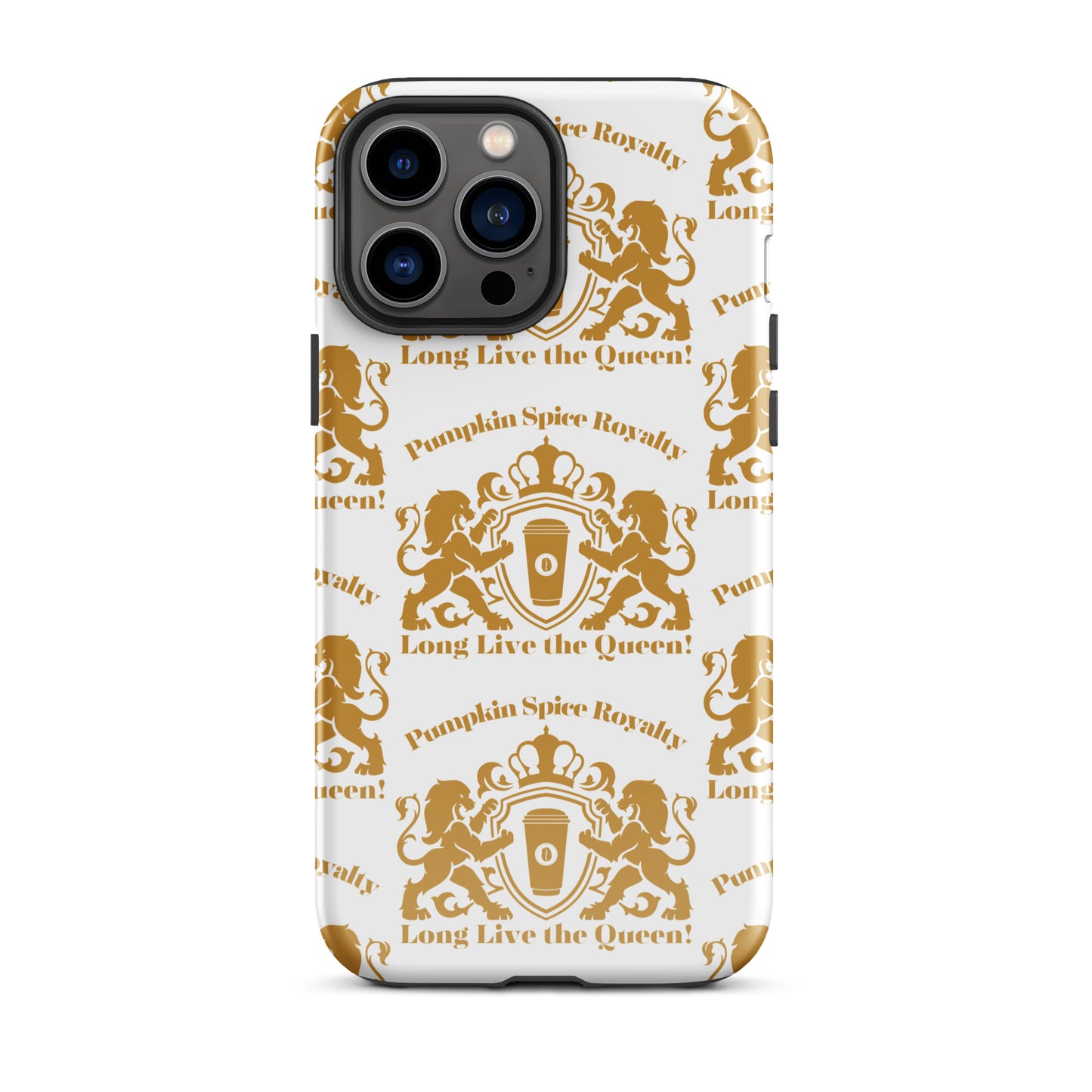 Pumpkin Spice Royalty Tough Case for iPhone®