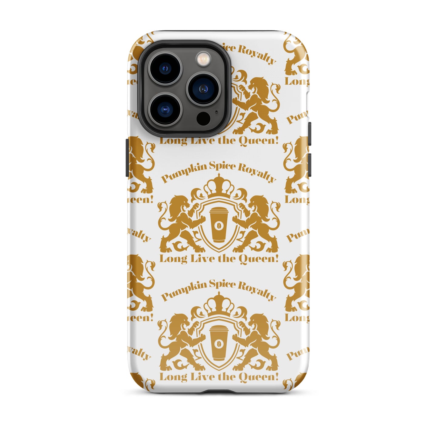 Pumpkin Spice Royalty Tough Case for iPhone®