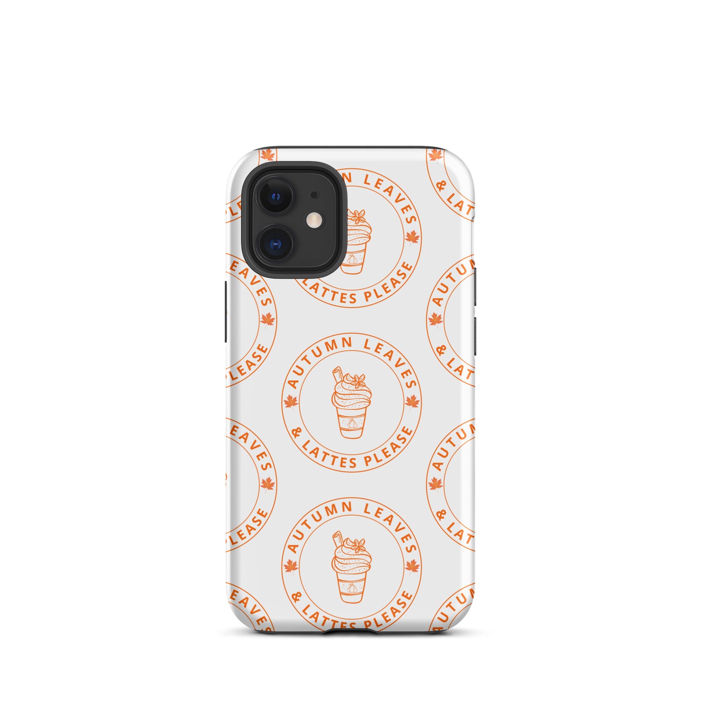 Autumn Leaves and Lattes Please Tough Case for iPhone®