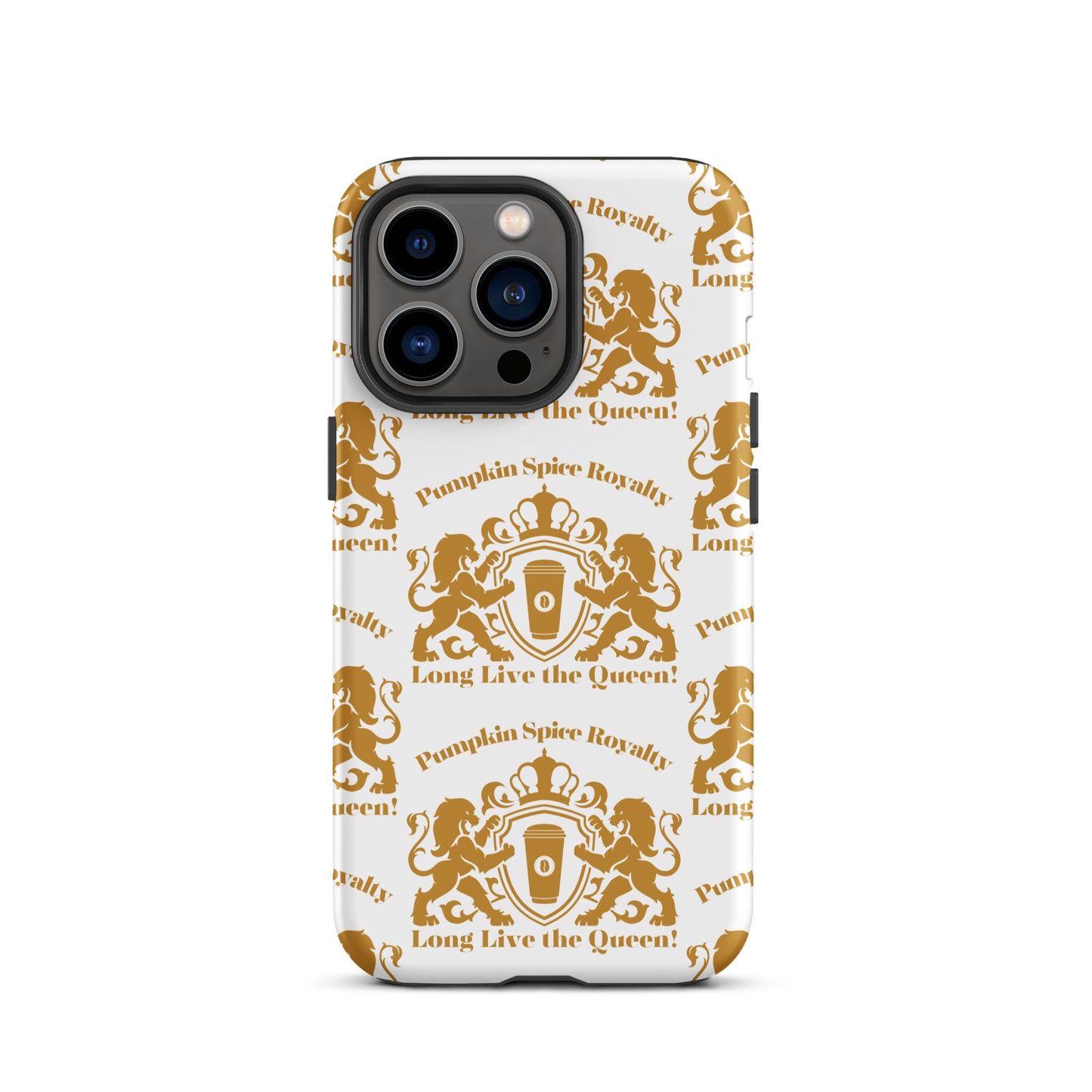 Pumpkin Spice Royalty Tough Case for iPhone®