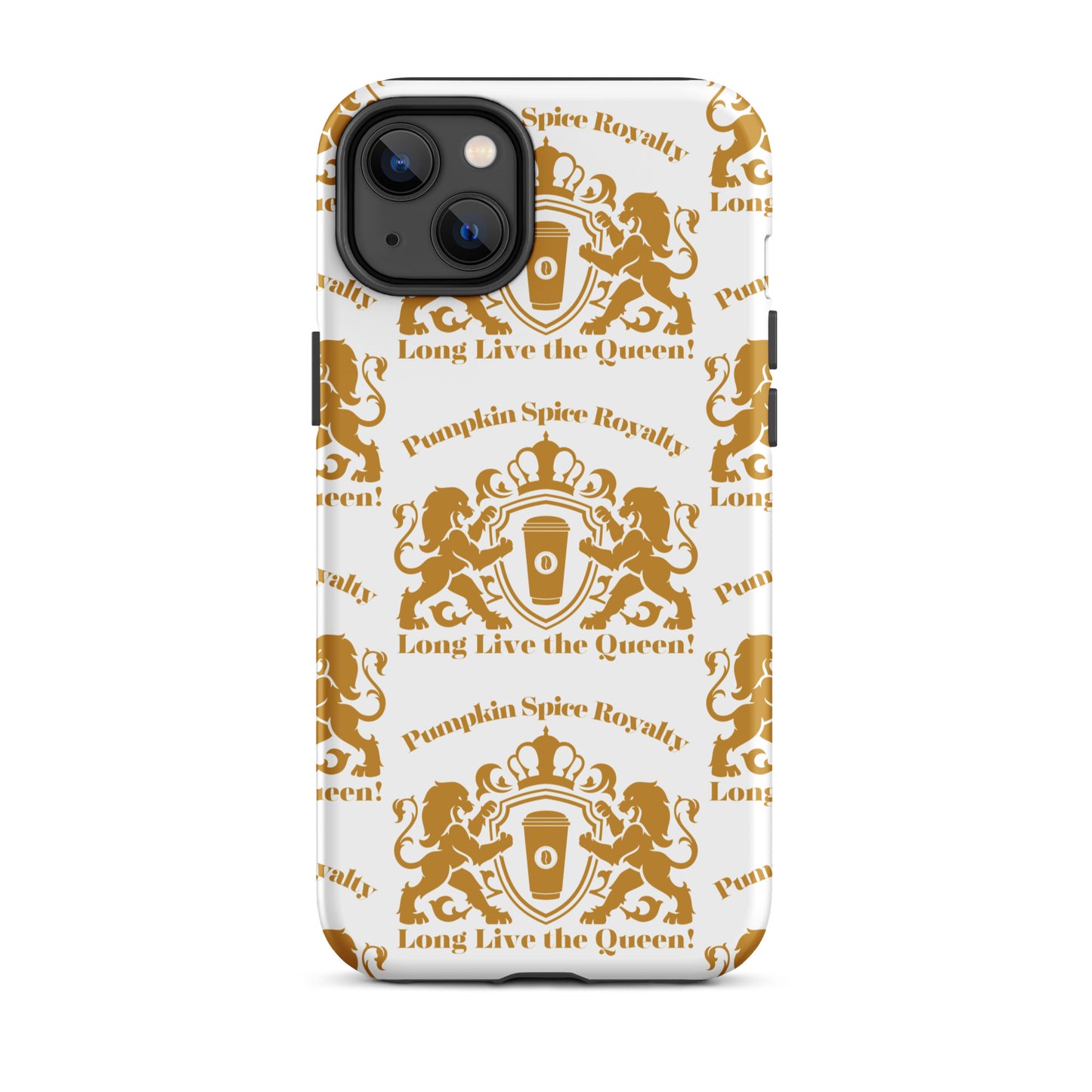Pumpkin Spice Royalty Tough Case for iPhone®
