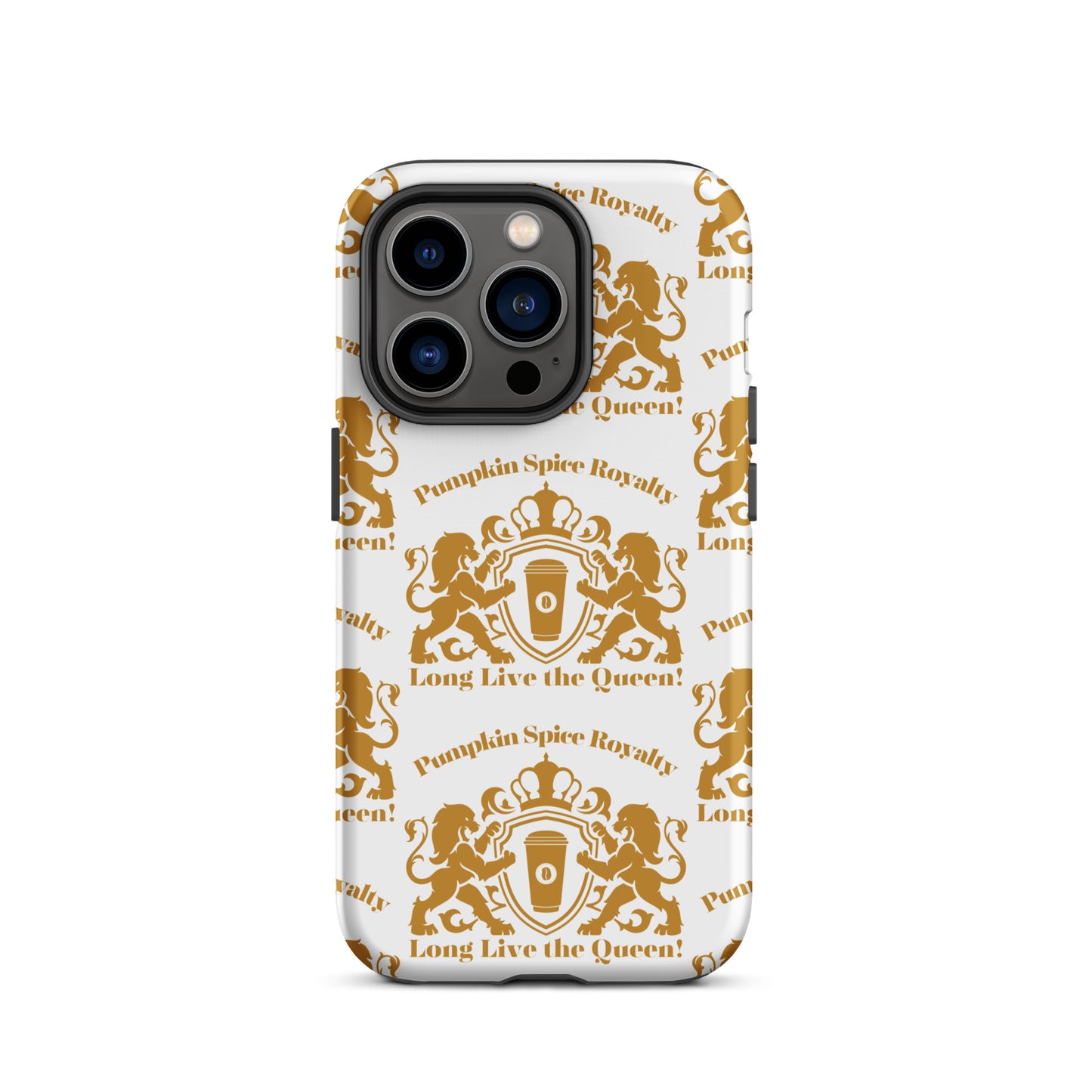Pumpkin Spice Royalty Tough Case for iPhone®