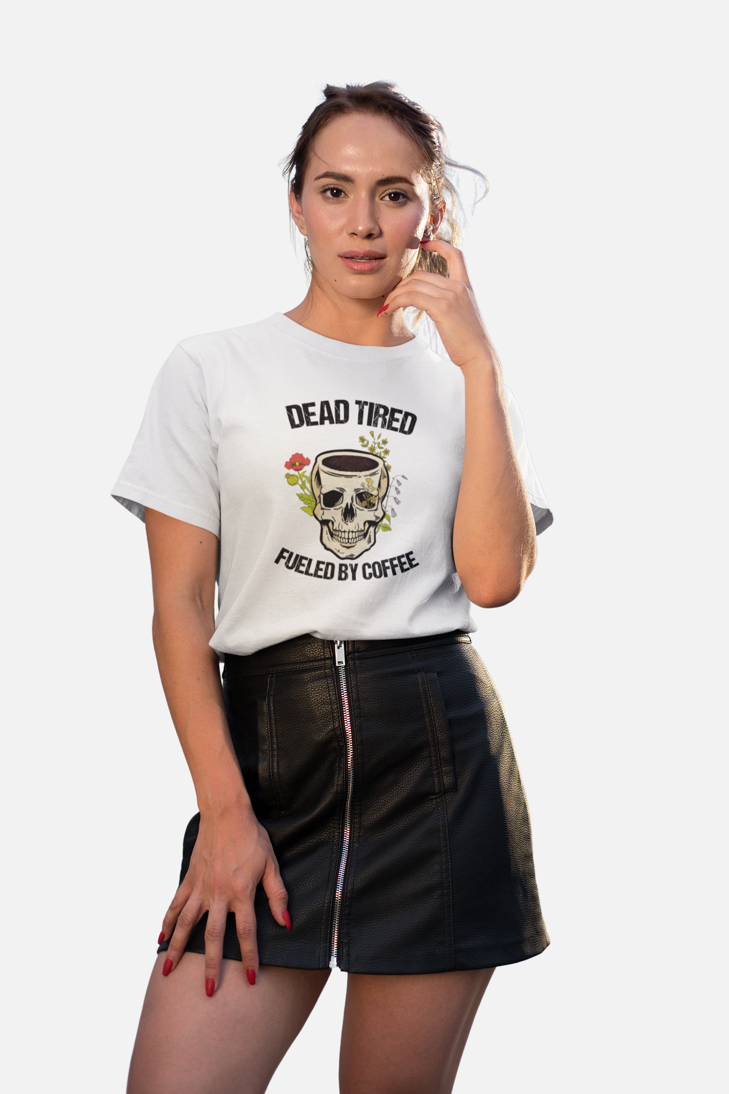 Fueled by Coffee Cotton T-Shirt