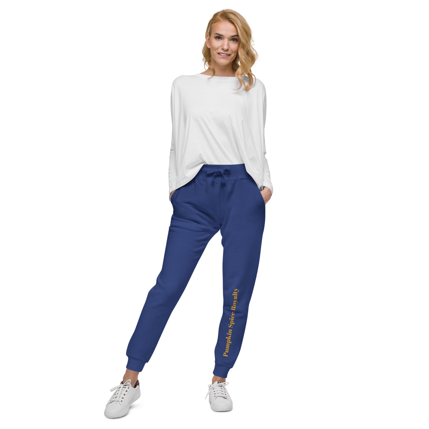 Pumpkin Spice Royalty Fleece Sweatpants