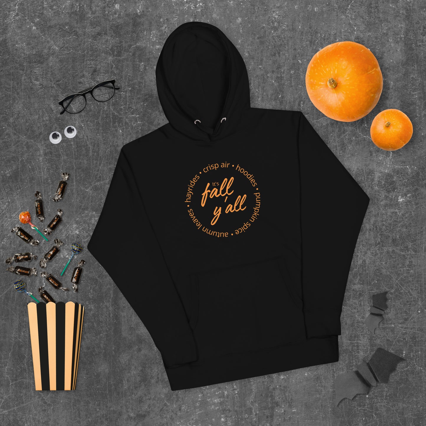 It's Fall Y'all Premium Cotton Hoodie