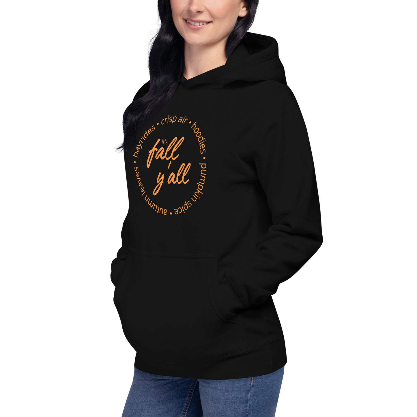 It's Fall Y'all Premium Cotton Hoodie