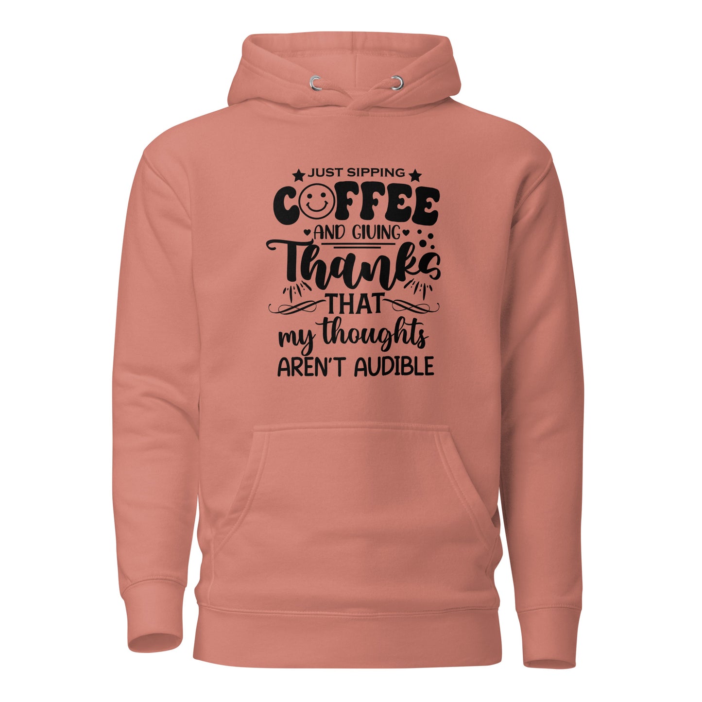 Just Sipping Coffee...Premium Cotton Hoodie
