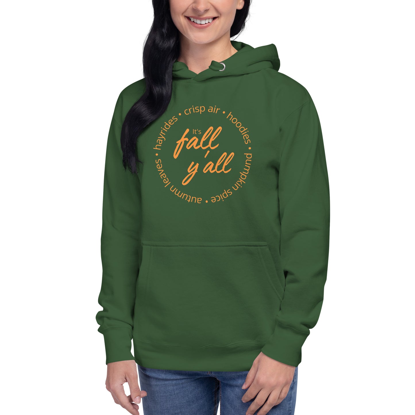 It's Fall Y'all Premium Cotton Hoodie