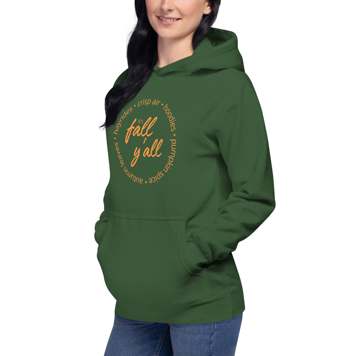 It's Fall Y'all Premium Cotton Hoodie