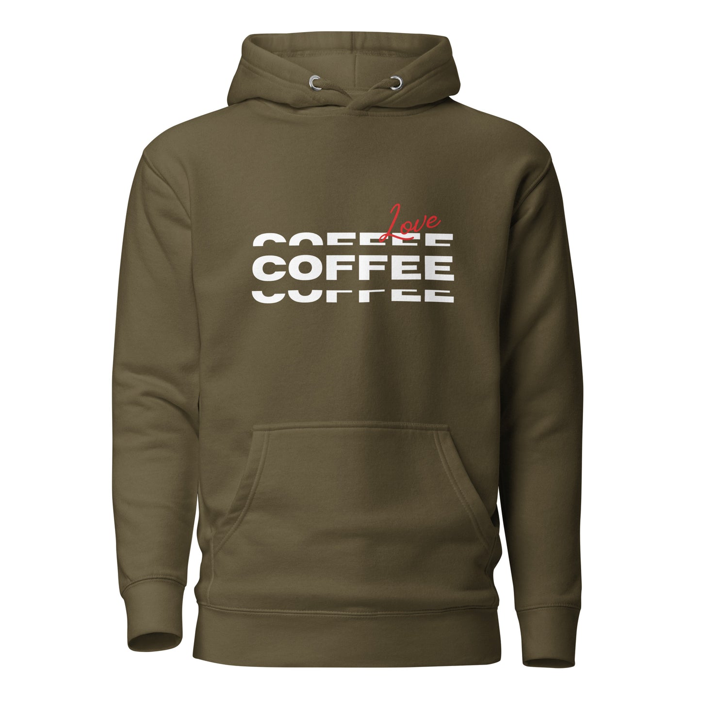 Coffee Love Premium Cotton Hoodie