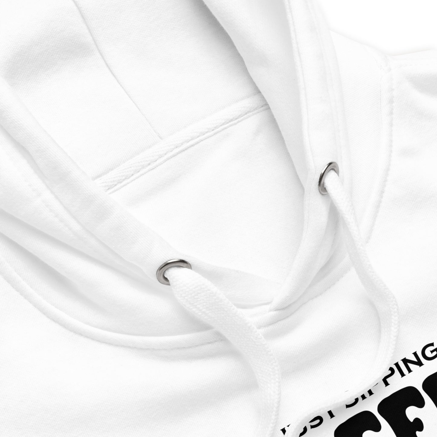 Just Sipping Coffee...Premium Cotton Hoodie