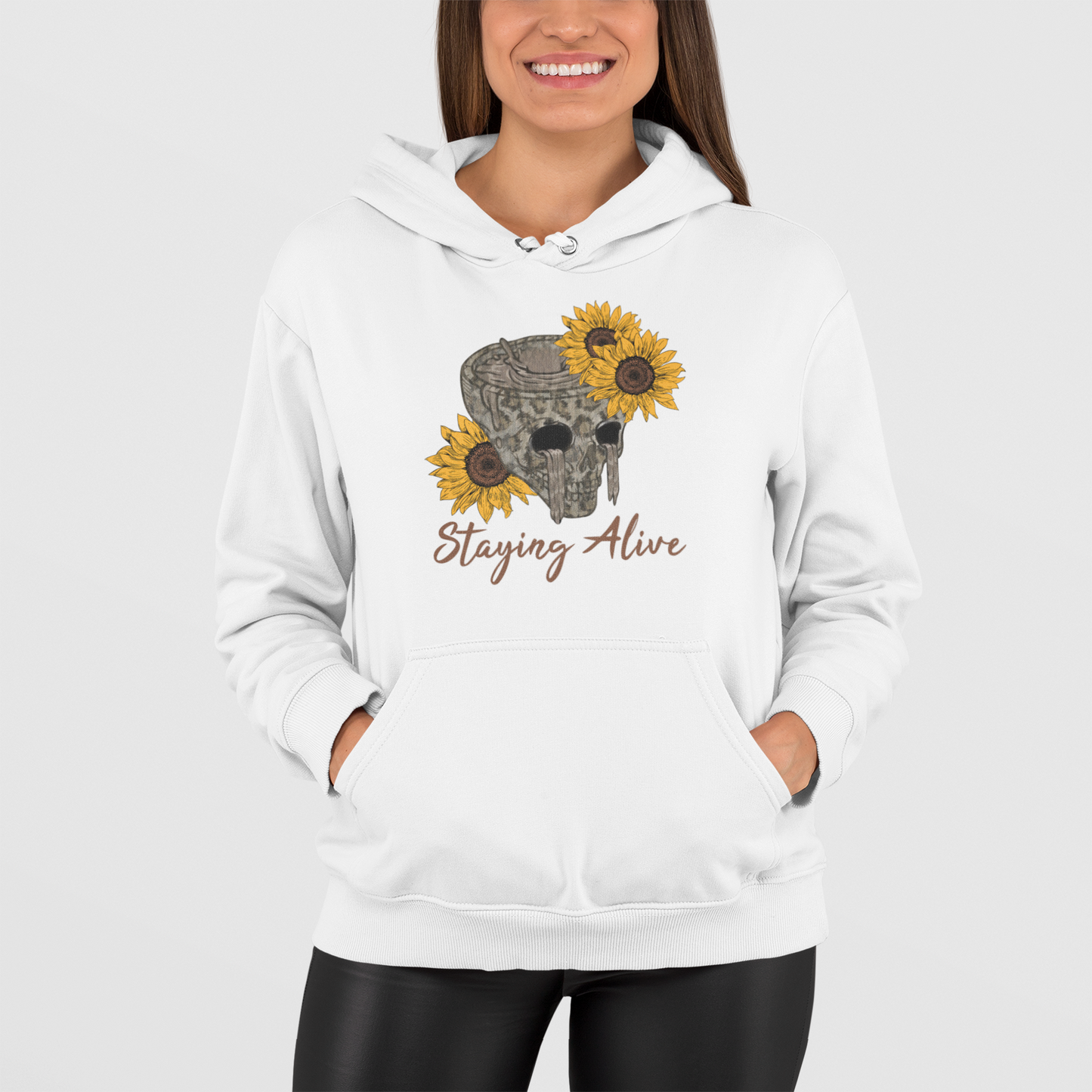 Staying Alive Cotton Heritage Premium Hoodie