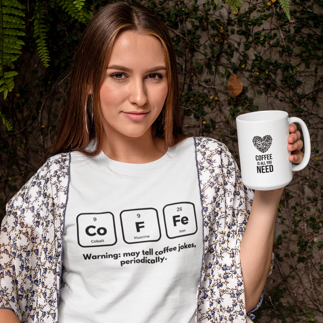 May Tell Coffee Jokes Periodically T-Shirt