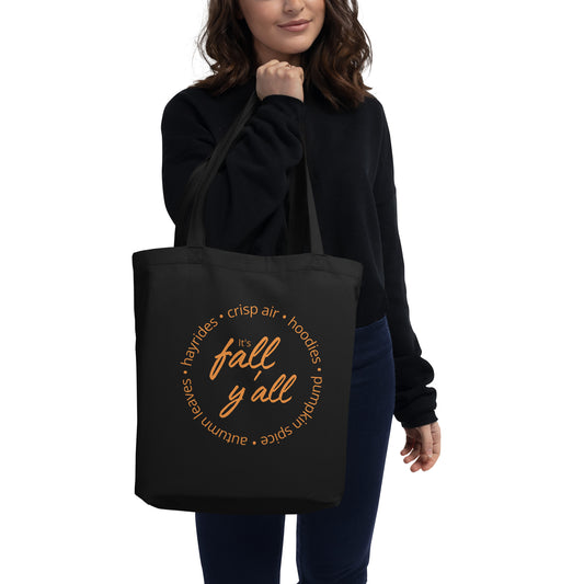 It's Fall Y'all Eco Tote Bag