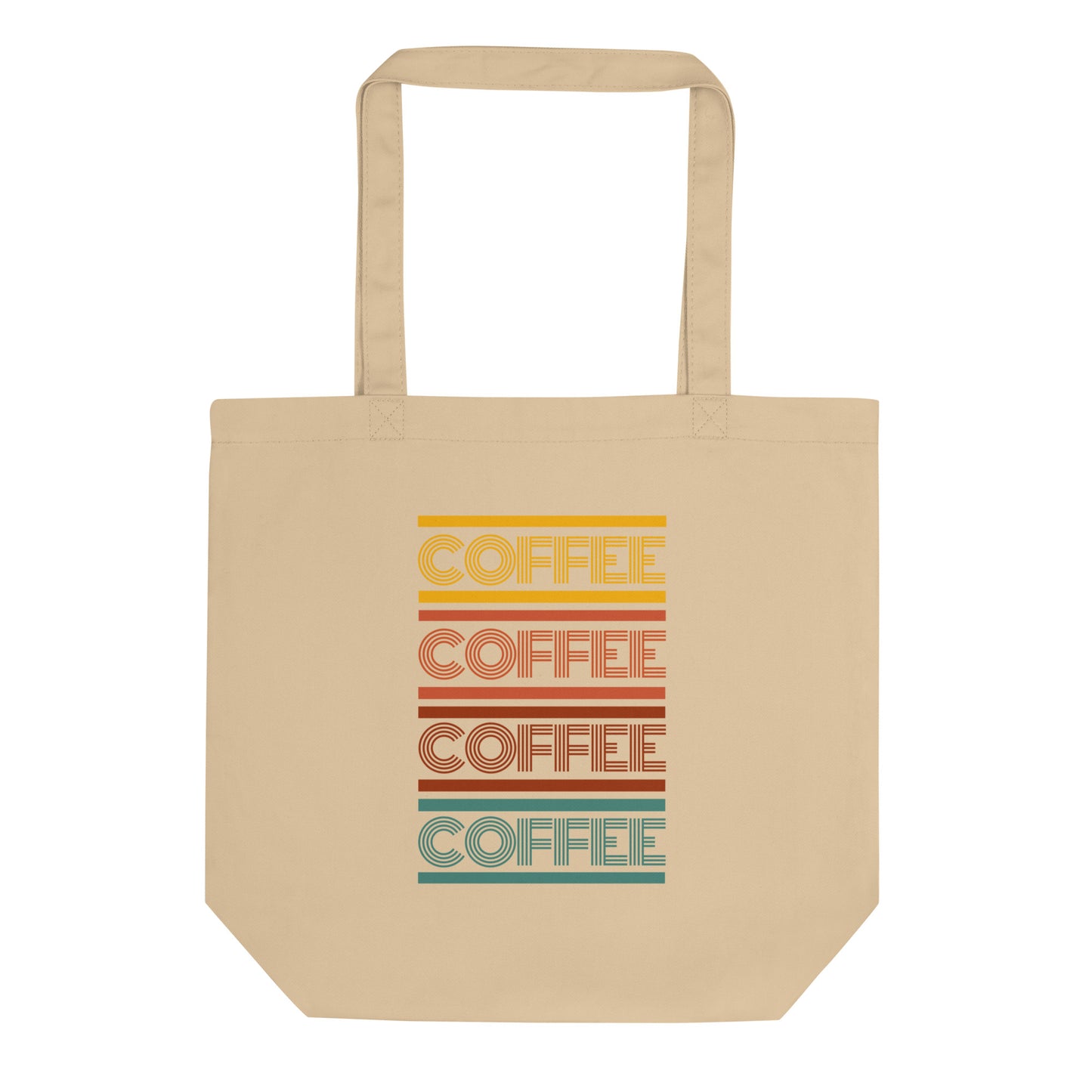 Coffee Retro Vibe Eco Tote Bag
