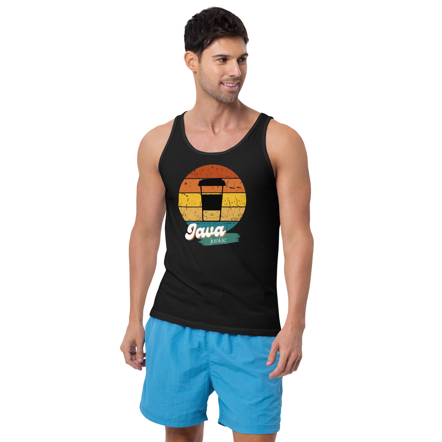 Java Junkie Retro Sunset Tank