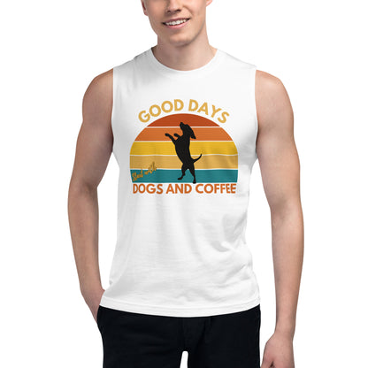 Good Days Start with Dogs and Coffee Tank Top