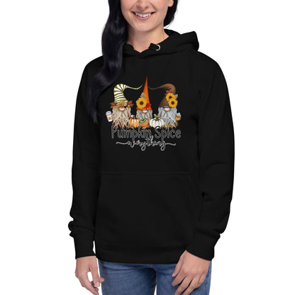 Pumpkin Spice...Everything: Gnomes Premium Cotton Hoodie