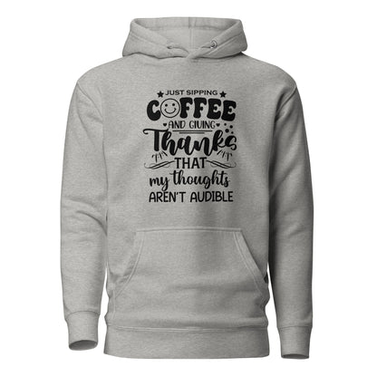 Just Sipping Coffee...Premium Cotton Hoodie