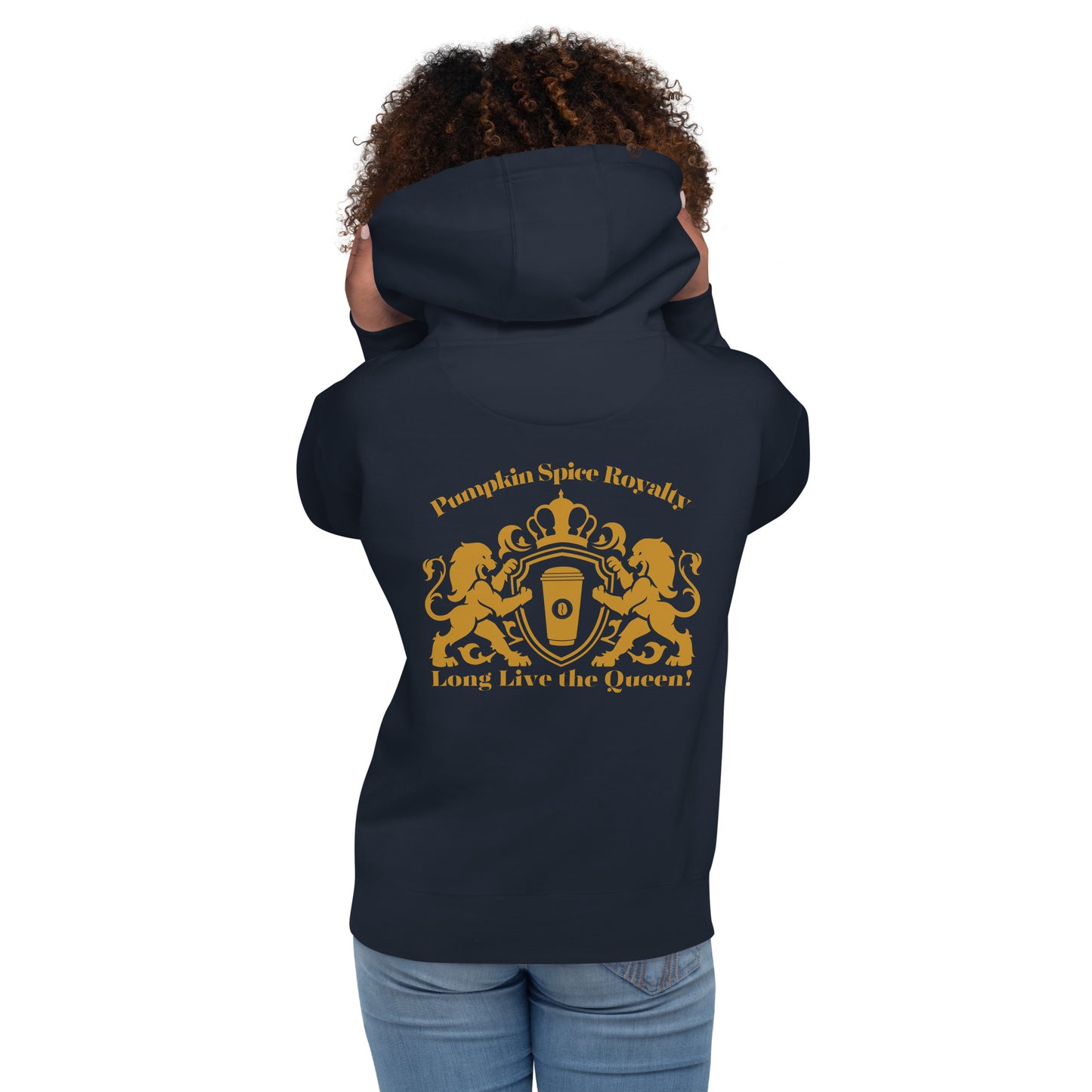 Pumpkin Spice Royalty Premium Cotton Hoodie