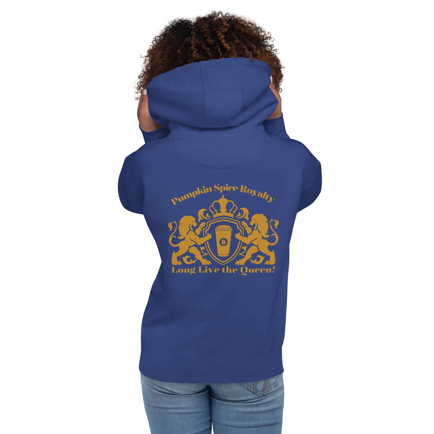 Pumpkin Spice Royalty Premium Cotton Hoodie