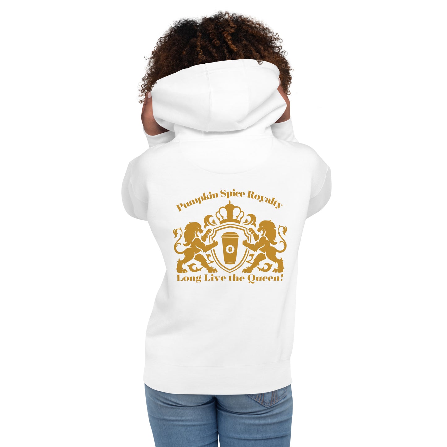 Pumpkin Spice Royalty Premium Cotton Hoodie