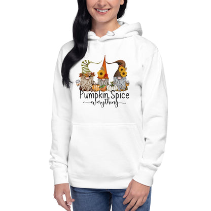 Pumpkin Spice...Everything: Gnomes Premium Cotton Hoodie