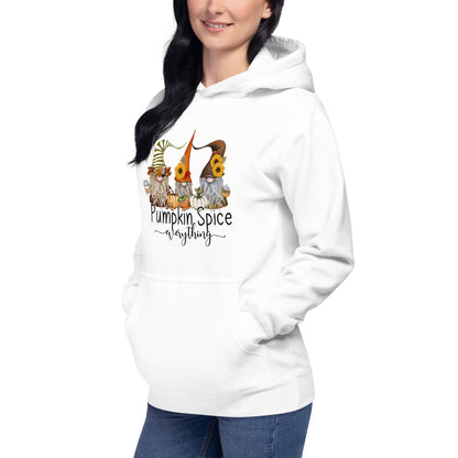 Pumpkin Spice...Everything: Gnomes Premium Cotton Hoodie