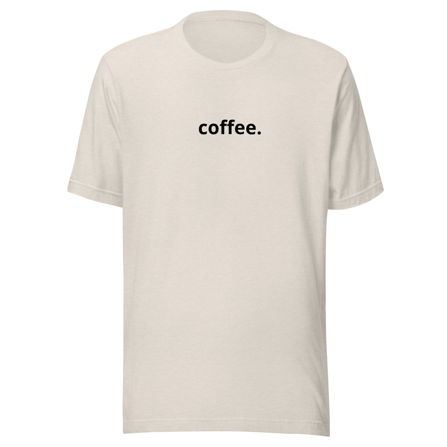 Coffee. Minimalist T-Shirt