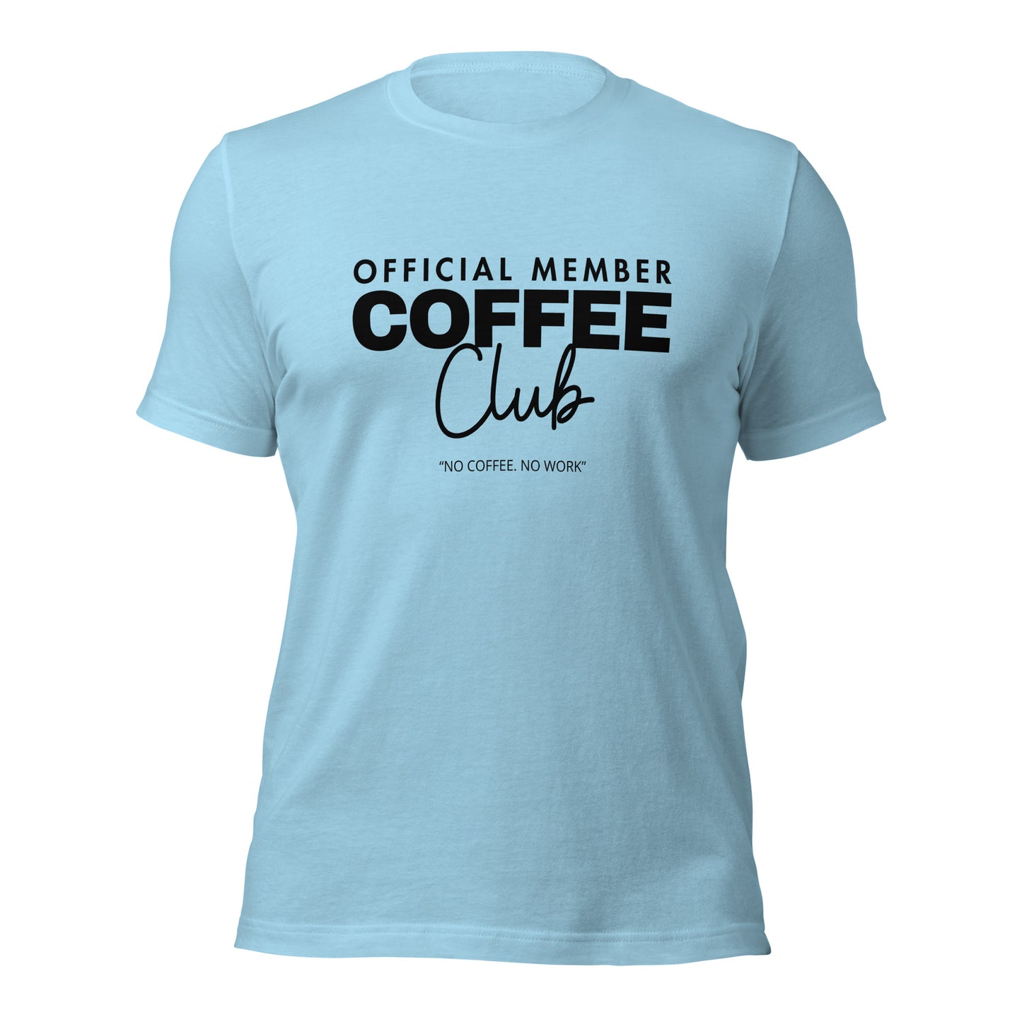 Ocean Blue Official Member Coffee Club T-Shirt