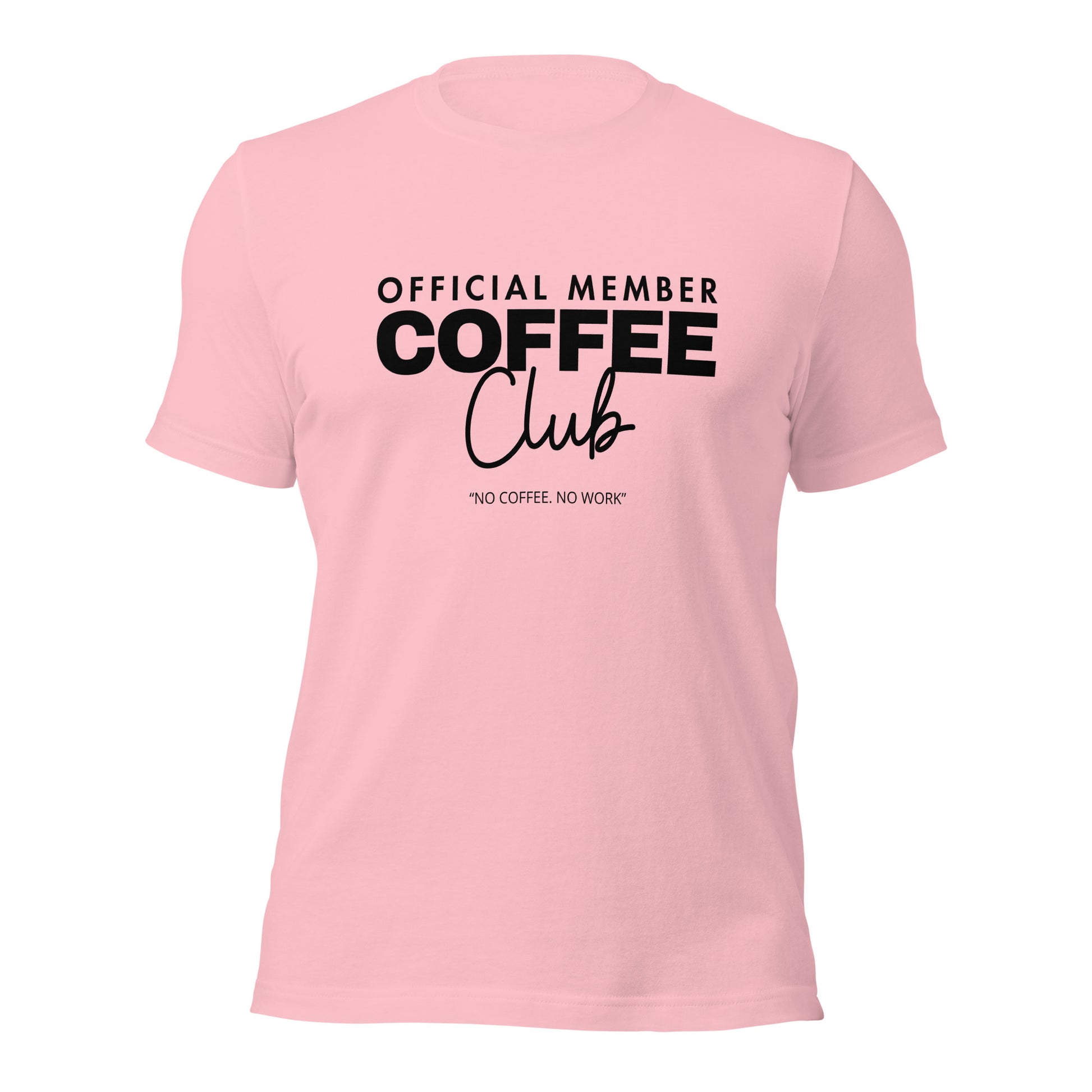 Pink Official Member Coffee Club T-Shirt