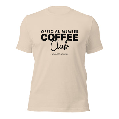 Soft Cream Official Member Coffee Club T-Shirt