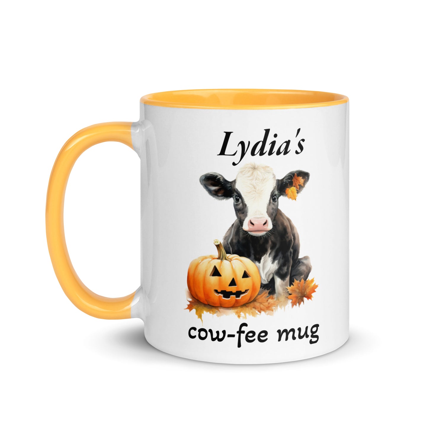 Personalized Cow-fee Mug
