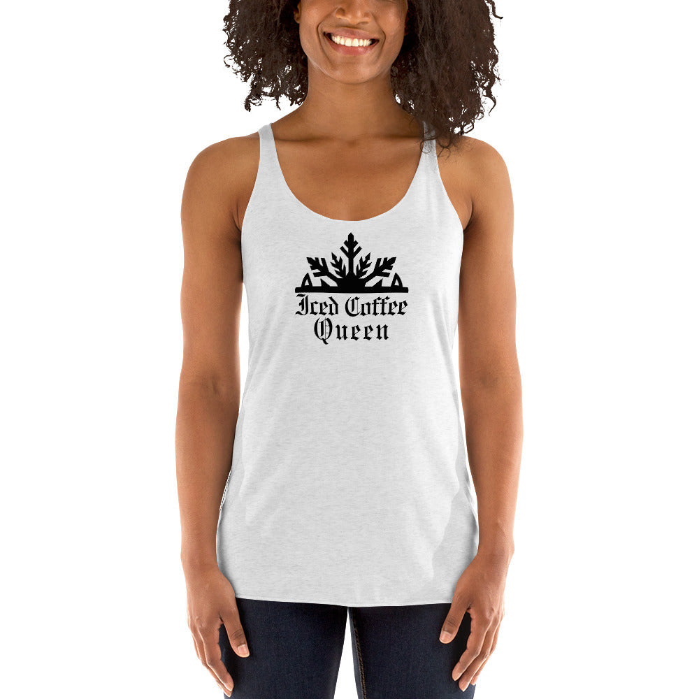 Iced Coffee Queen Women's Racerback Tank