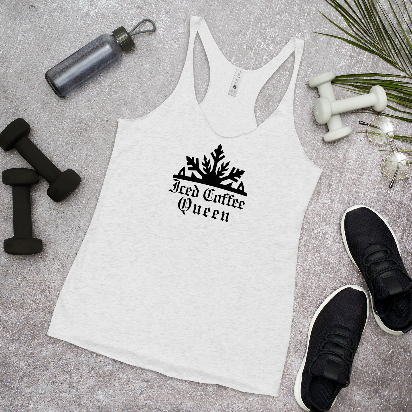 Iced Coffee Queen Women's Racerback Tank