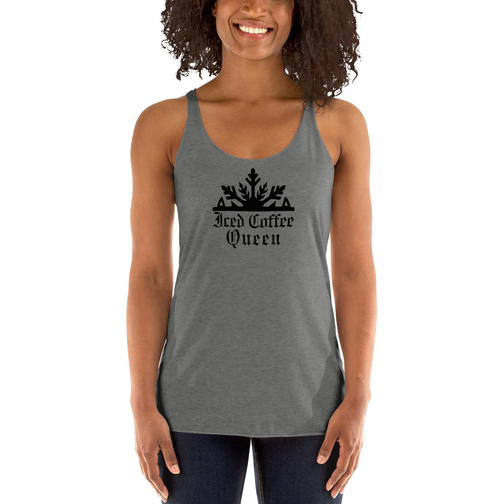 Iced Coffee Queen Women's Racerback Tank