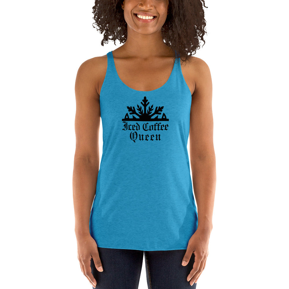 Iced Coffee Queen Women's Racerback Tank