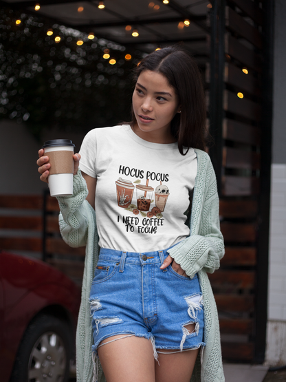 Hocus Pocus I Need Coffee To Focus T-Shirt